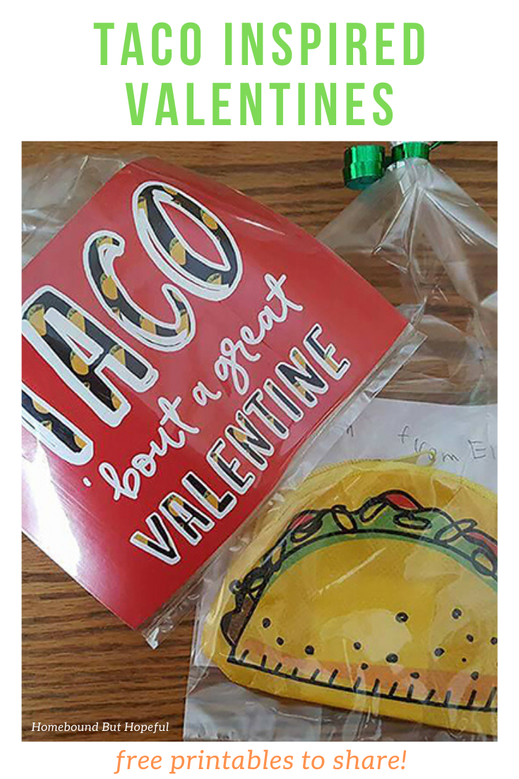 Taco-Tuesday fanatics are going to LOVE these fun taco inspired free printable Valentines! #ValentinesDay #valentines #tacos #tacoboutit #tacotuesday #freeprintable